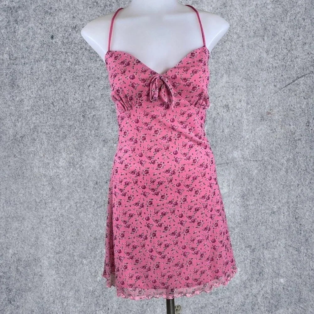 Urban Outfitters Josefine Printed Mini Dress - Picture 9 of 11
